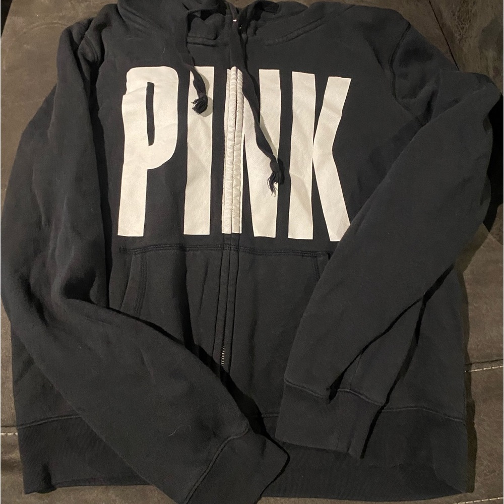 VS PINK zip up hoodie